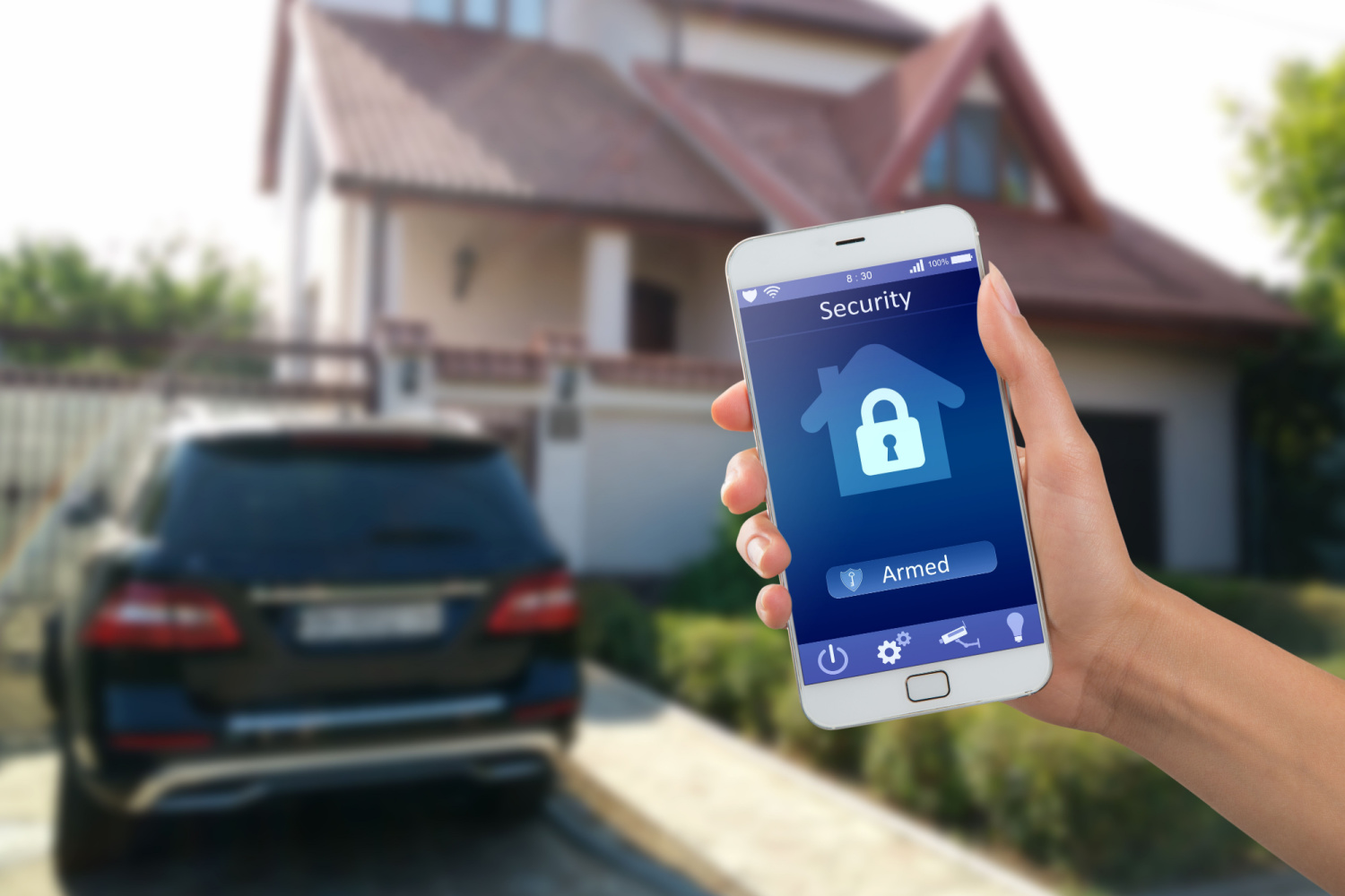 smart home security realtors